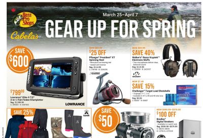 Bass Pro Shops Flyer March 25 to April 7