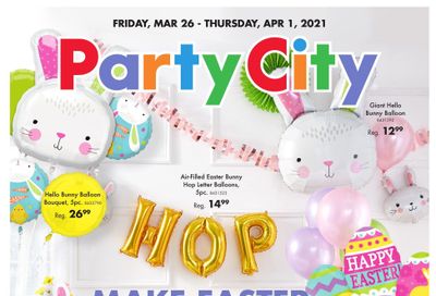 Party City Flyer March 26 to April 1