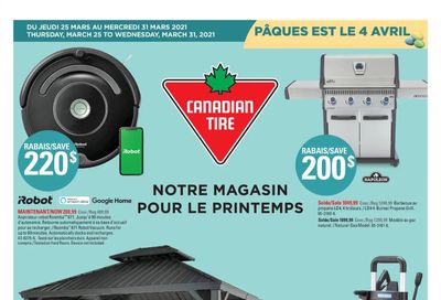 Canadian Tire (QC) Flyer March 25 to 31