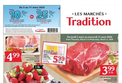 Marche Tradition (QC) Flyer March 5 to 11