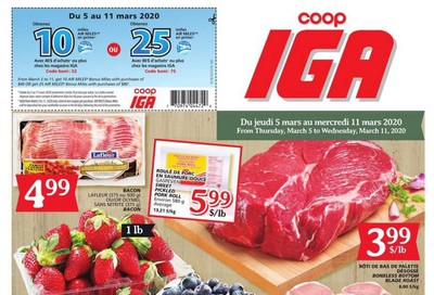 Coop IGA Flyer March 5 to 11