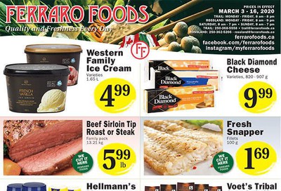 Ferraro Foods Flyer March 3 to 16