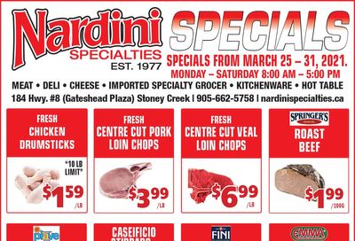 Nardini Specialties Flyer March 25 to 31