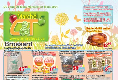 Marche C&T (Brossard) Flyer March 25 to 31