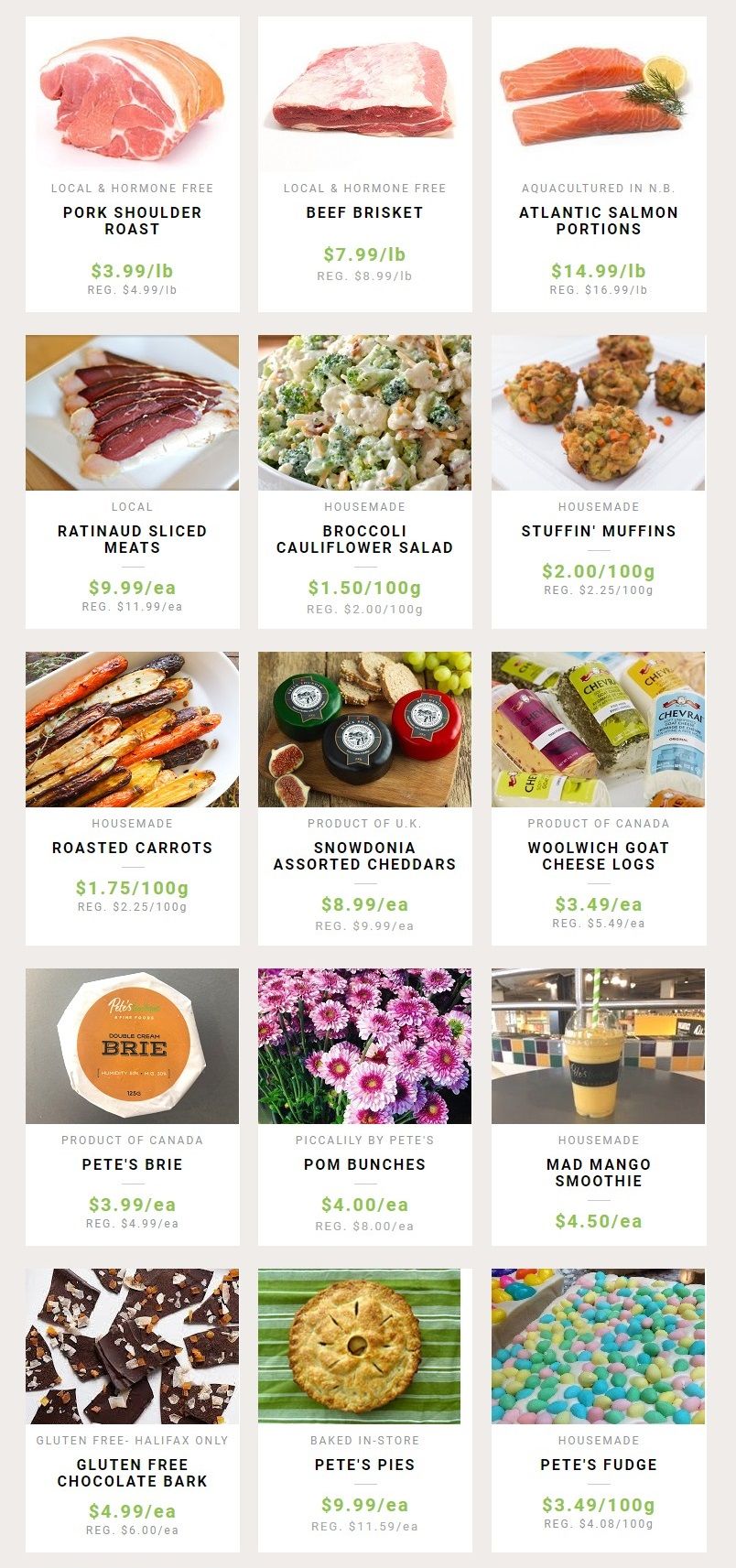Pete's Fine Foods Flyer March 25 to 31