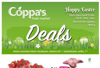 Coppa's Fresh Market Flyer March 25 to April 7