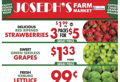 Joseph's Farm Market Flyer March 4 to 9