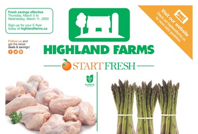 Highland Farms Flyer March 5 to 11