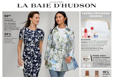 Hudson's Bay (QC) Flyer March 6 to 12