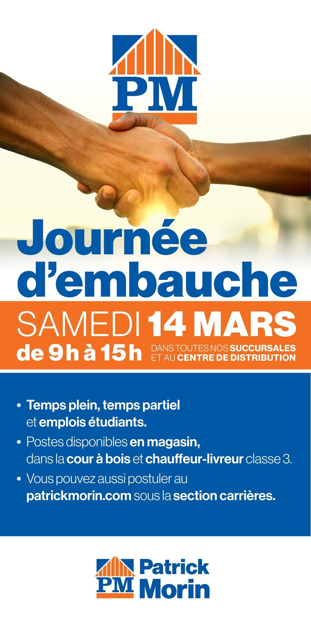 Patrick Morin Flyer March 5 to 11