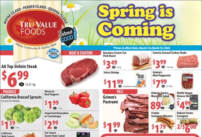 Tru Value Foods Flyer March 4 to 10