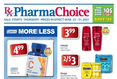 PharmaChoice (BC, AB, SK & MB) Flyer March 25 to 31