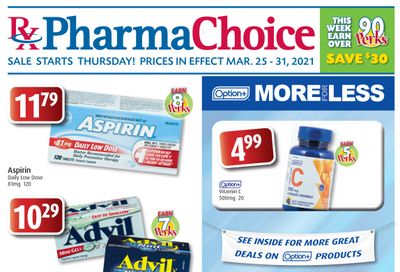 PharmaChoice (ON & Atlantic) Health Centre Flyer March 25 to 31