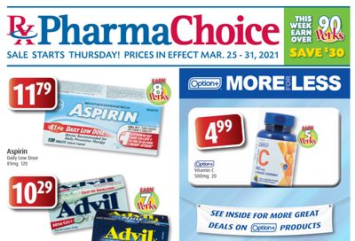 PharmaChoice (BC, AB, SK & MB) Health Centre Flyer March 25 to 31