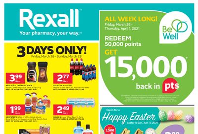 Rexall (ON) Flyer March 26 to April 1