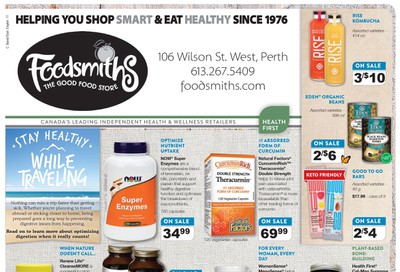 Foodsmiths Health First Flyer March 5 to 21