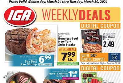 IGA Weekly Ad Flyer March 24 to March 30