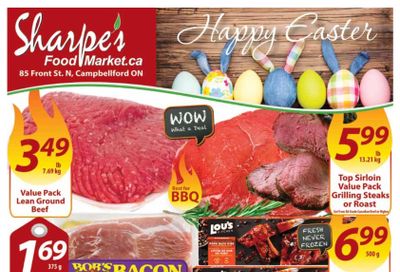 Sharpe's Food Market Flyer March 25 to April 7