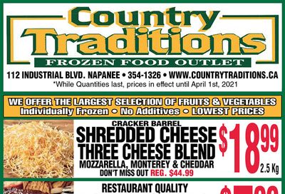 Country Traditions Flyer March 25 to April 1