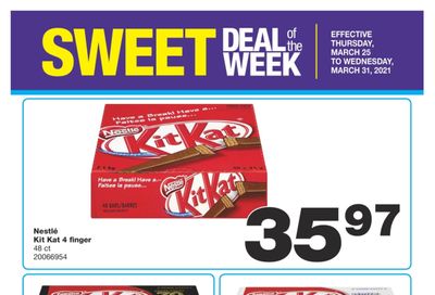 Wholesale Club Sweet Deal of the Week Flyer March 25 to 31