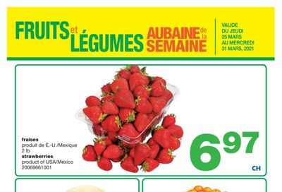 Wholesale Club (QC) Produce Deal of the Week Flyer March 25 to 31