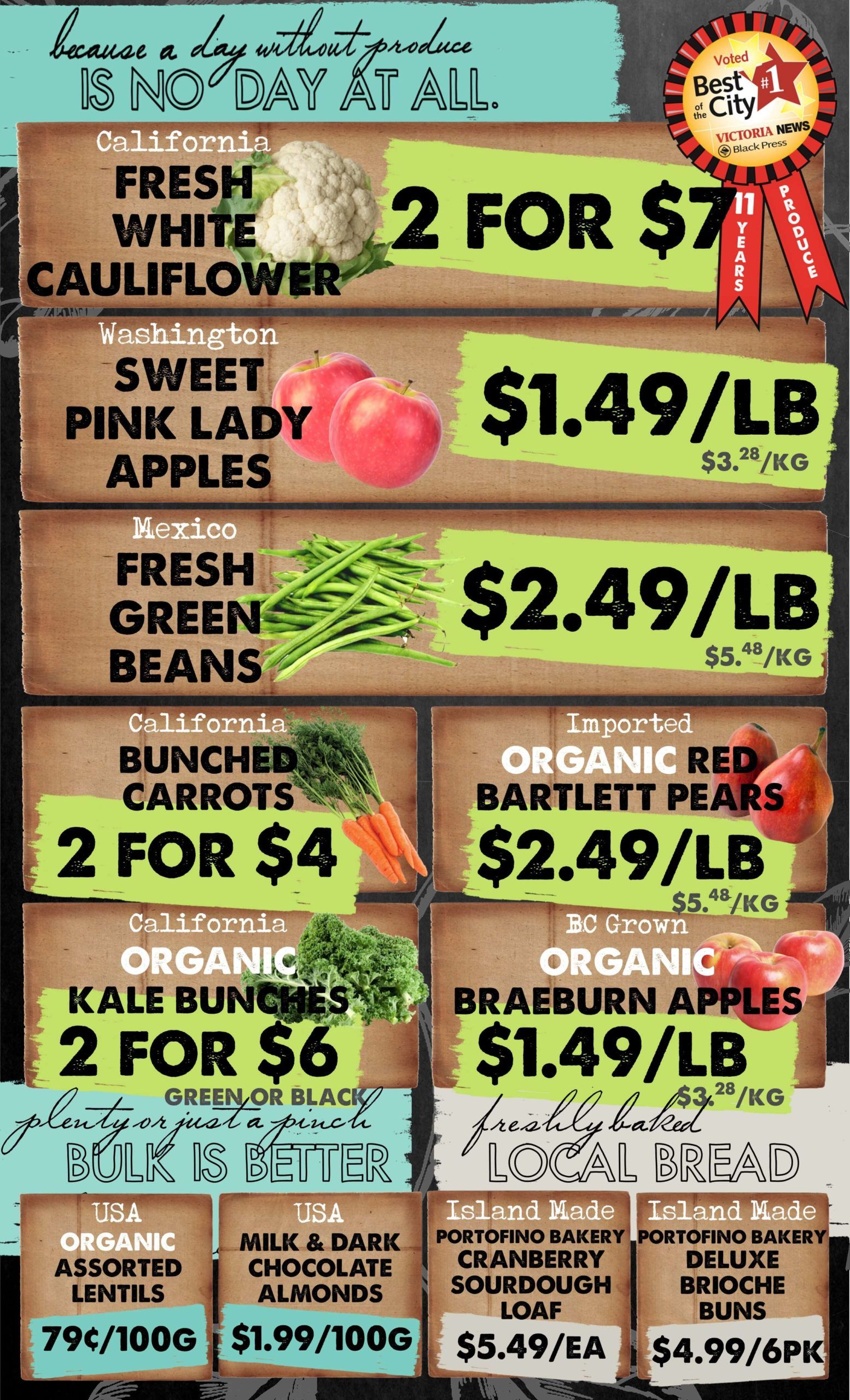 The Root Cellar Flyer March 25 to 31