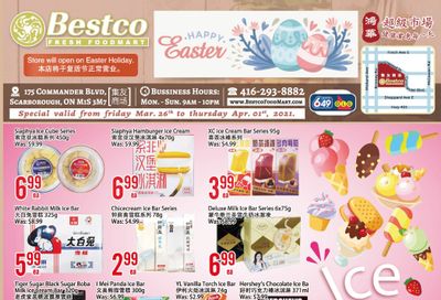 BestCo Food Mart (Scarborough) Flyer March 26 to April 1