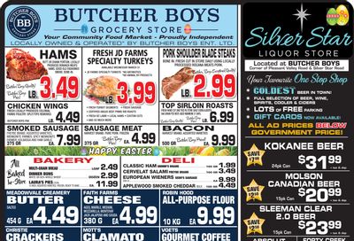Butcher Boys Grocery Store Flyer March 24 to April 5