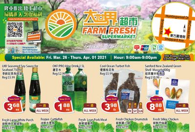 Farm Fresh Supermarket Flyer March 26 to April 1
