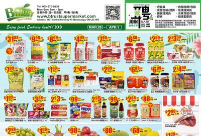 Btrust Supermarket (Mississauga) Flyer March 26 to April 1