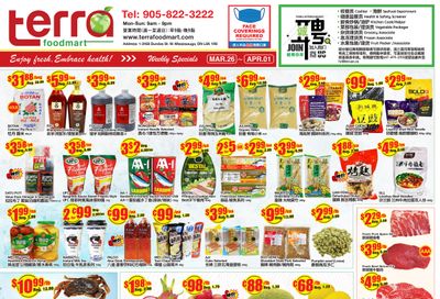 Terra Foodmart Flyer March 26 to April 1