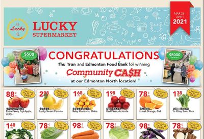 Lucky Supermarket (Calgary) Flyer March 26 to April 1