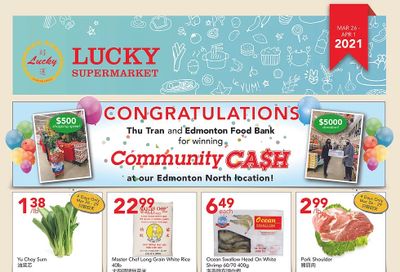 Lucky Supermarket (Edmonton) Flyer March 26 to April 1