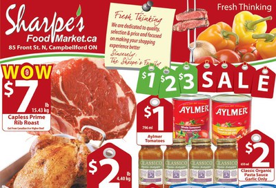 Sharpe's Food Market Flyer March 5 to 11