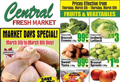 Central Fresh Market Flyer March 5 to 12