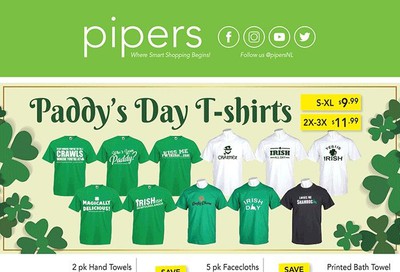 Pipers Superstore Flyer March 5 to 11