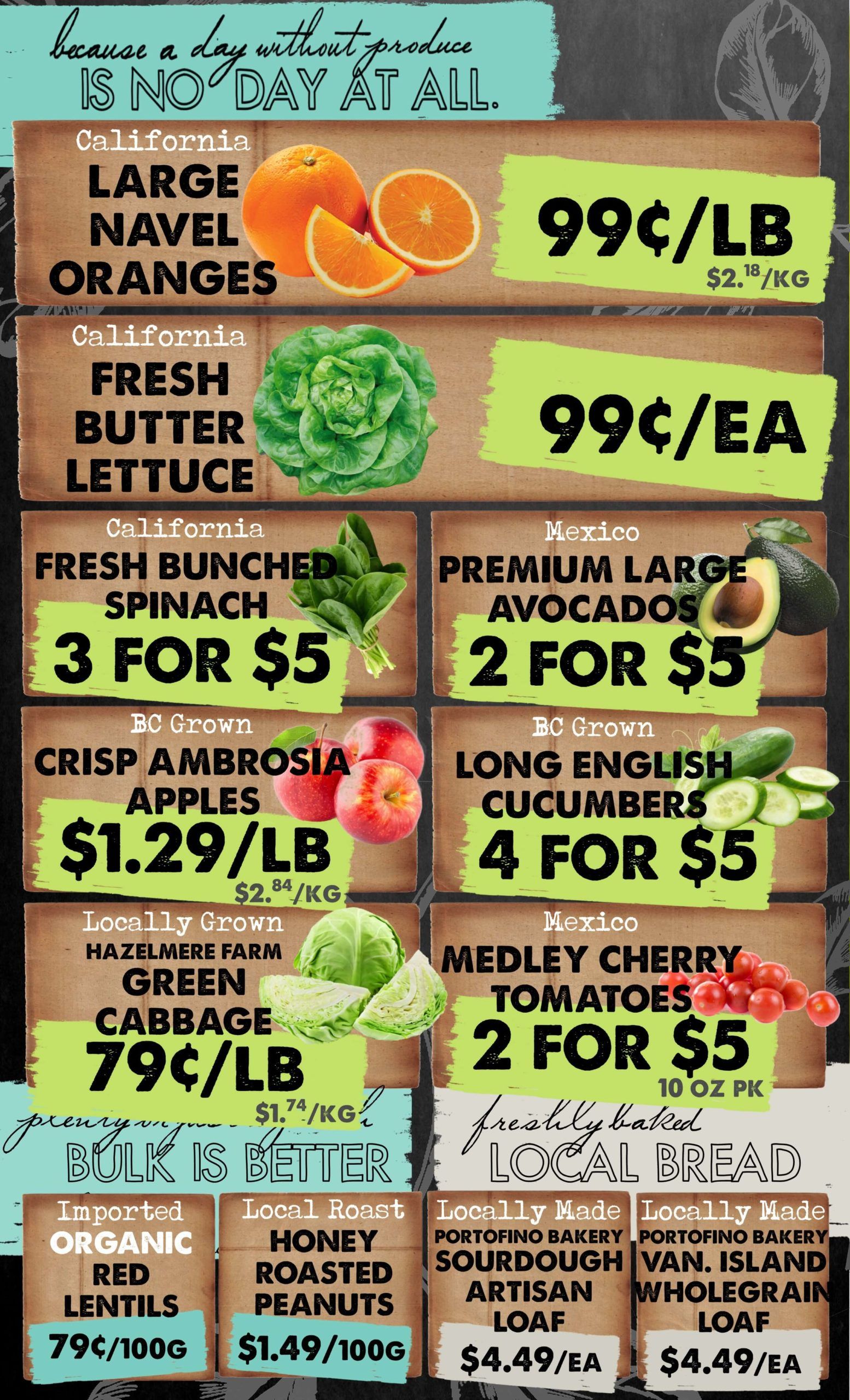 The Root Cellar Flyer March 5 to 11