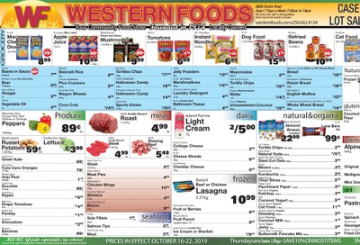 Western Foods Flyer October 16 to 22
