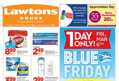 Lawtons Drugs Flyer March 6 to 12
