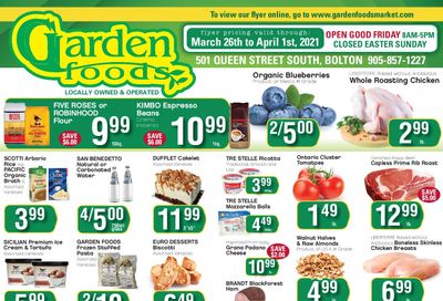 Garden Foods Flyer March 26 to April 1