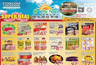 Sunny Foodmart (Etobicoke) Flyer March 26 to April 1