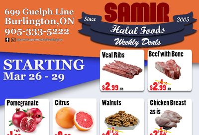 Samir Supermarket Flyer March 26 to 29