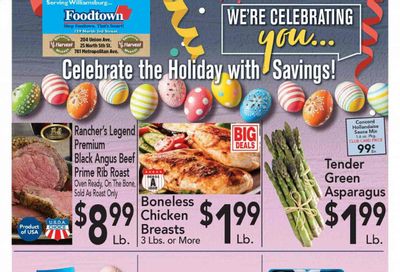 Foodtown (NJ, NY, PA) Weekly Ad Flyer March 26 to April 1