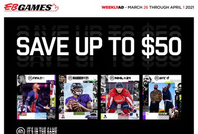 EB Games Flyer March 26 to April 1