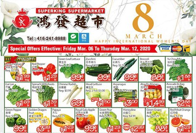 Superking Supermarket (North York) Flyer March 6 to 12