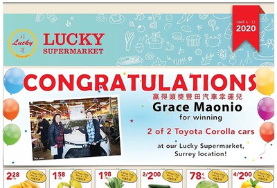 Lucky Supermarket (Calgary) Flyer March 6 to 12