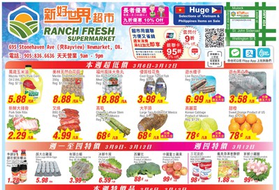 Ranch Fresh Supermarket Flyer March 6 to 12