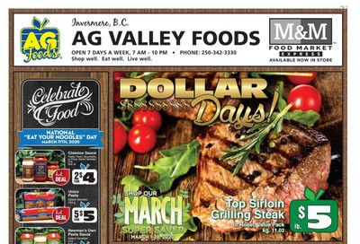 AG Foods Flyer March 6 to 12