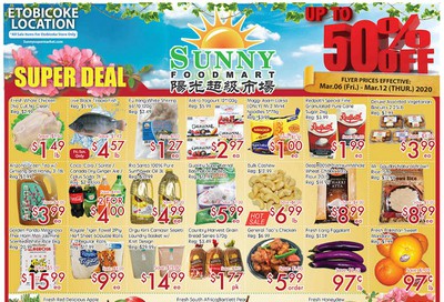 Sunny Foodmart (Etobicoke) Flyer March 6 to 12