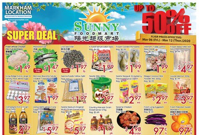 Sunny Foodmart (Markham) Flyer March 6 to 12